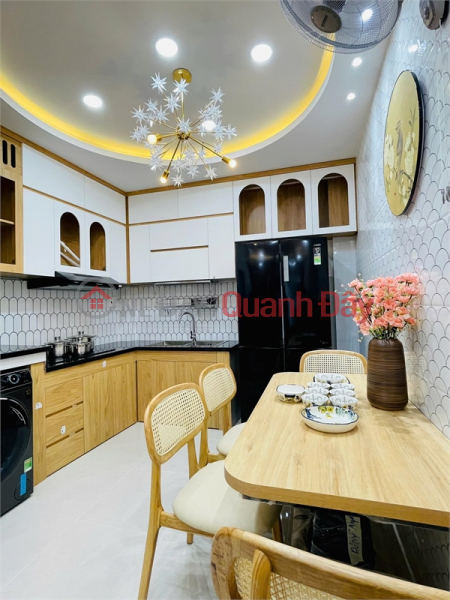 Super beautiful house, full high-class furniture. Nguyen Du Street, Ward 7, Go Vap, only 3.98 billion, Vietnam, Sales | đ 3.98 Billion