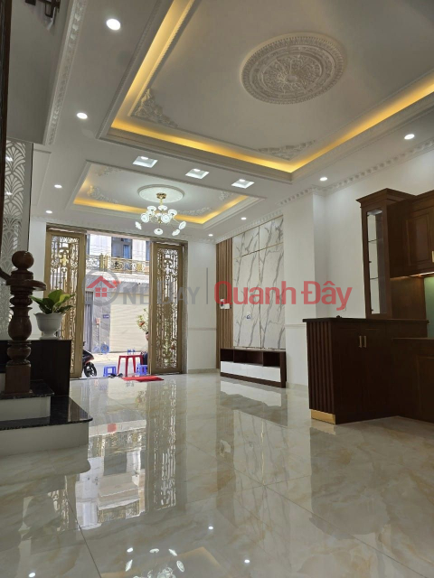 BEAUTIFUL NEW HOUSE INTER-ZONE 4-5 - CAR ALley - 58M2 (5.5x8) - 4 FLOORS - 5 BEDROOM - FULLY COMPLETED - PRICE ONLY 5.35 BILLION _0