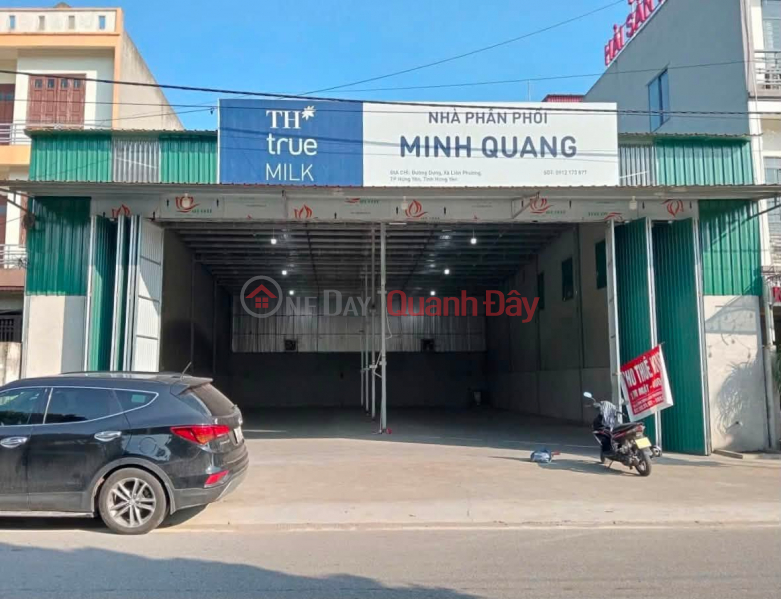 Warehouse for rent, suitable for storage or business, with an area of 400m2, located on Lien Phuong Street, Pho Hien Ward, Hung Yen City. Rental Listings