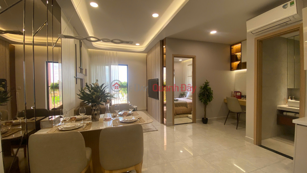 Social housing in Ho Chi Minh City at good prices: Studio 808 million, 1 bedroom 1.034 billion, 2 bedrooms 1.6 billion - Loan support Sales Listings