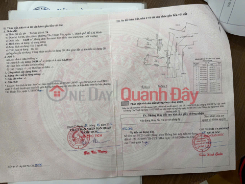 Bán nhà số 62/6K khu phố 4, phường Tân Thuận Tây, Quận 7, Hồ Chí Minh. _0