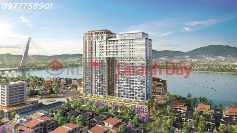 Bán căn Studio 25.8m2 - Sun Ponte tầng cao view đẹp, giá 2 tỷ 750tr, sở hữu lâu dài _0
