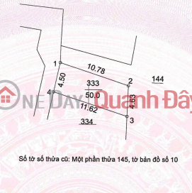 Land for sale in Group 12, Dong Mai, area 50m2, frontage 4.5m, corner plot, 3.5 billion VND, Ha Dong. _0