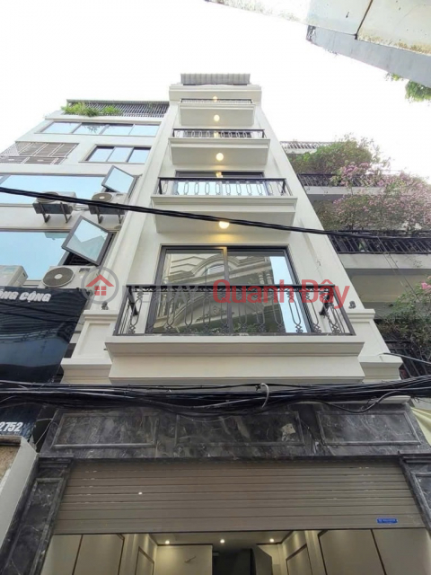 CAU GIAY CENTER 50M x 7 FLOORS ELEVATOR - 19.5 BILLION, CAR ALLEY, CLEAR, TOP BUSINESS _0