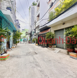 House for sale on Nguyen Son - Car alley leading to the house - (3.8x14.5)m, 3-storey concrete _0