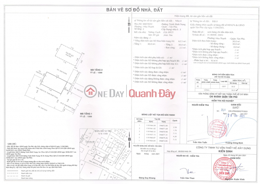đ 3.2 Billion Cheap House 30m2, Social House, Trinh D. Trong, Tan Phu Dist