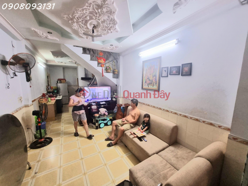 T3131-House for sale in District 3 - 40m2 Hoang Sa - 3 floors, 4 bedrooms - 4 bathrooms, price 4 billion 350 Sales Listings
