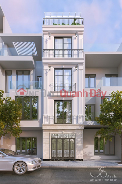 đ 14 Billion | House for sale on Nguyen Van Huyen, Cau Giay, car, business, 60m2 x 4 floors, frontage 4.7m, 14 billion