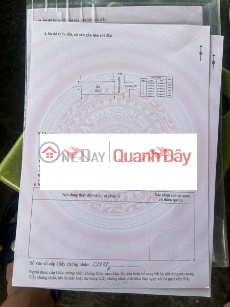 SUPER PRODUCT 2 LOT OF LAND 52.4M AND 52.8M IN CHUC SON CENTER - CHUONG MY - HANOI Vietnam Sales | đ 10 Million