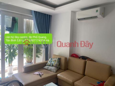 Bán căn hộ 74m2 chung cư sky center số 5b Phổ Quang, phường 2, Tân bình, giá 3,8 tỷ _0