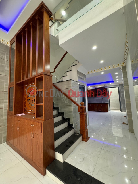 BINH TAN - NEW LAND - BEAUTIFUL NEW 4-STORY HOUSE - EXTREMELY SOLID STRUCTURE _0