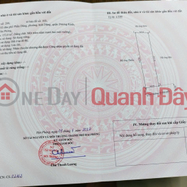 NICE LAND LOT 152M² – 6M FRONTAGE – 9M CAR-AVOIDING ROAD – PHAN DUNG, DUONG KINH – PRICE ONLY 3XTR\/M² – ZALO 0567 _0