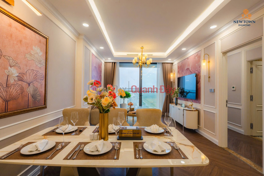 Property Search Vietnam | OneDay | Nhà ở, Niêm yết bán | BÁN CĂN HỘ 2 PHÒNG NGỦ NEWTOWN DIAMOND – CĂN S-2803A ĐỘC QUYỀN