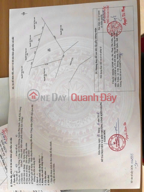 GIÁ TỐT - CHÍNH CHỦ Cần Bán Nhanh Lô Đất Mặt Vị Trí Tại Huyện Phú Quốc, Tỉnh Kiên Giang _0
