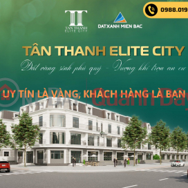 Launching blockbuster industrial city real estate investment - Tan Thanh Elite City Urban Area, Northern Green Land Company _0