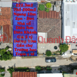 Bán Nhà Cổ Trung Tâm Diên Khánh – 222.3m² (200m² Thổ Cư),Đường 7m Quy Hoạch 10m, Sổ Hồng Riêng, 2PN – Không _0