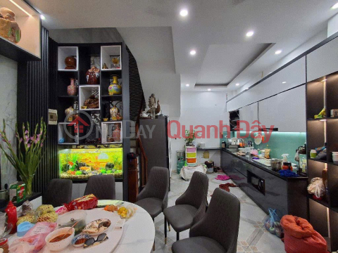 5-storey house * 36 meters Kim Giang, corner lot, near car, business address, net book _0