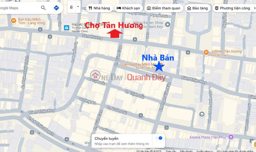 HOUSE FOR SALE ON DAM THAN HUY STREET, TAN QUY, TAN PHU, PRICE 15 BILLION - 96M2, 6 FLOORS, 7BR, 9WC, PINK BOOK | Vietnam, Sales đ 15 Billion