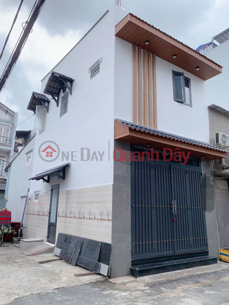 Nhà mới lô góc sát mt Phan Huy Ích Gò Vấp 38m2-2tang , hxh thông , ngay Emart , 4 tỷ nhỉnh. 0932030061 Sales Listings