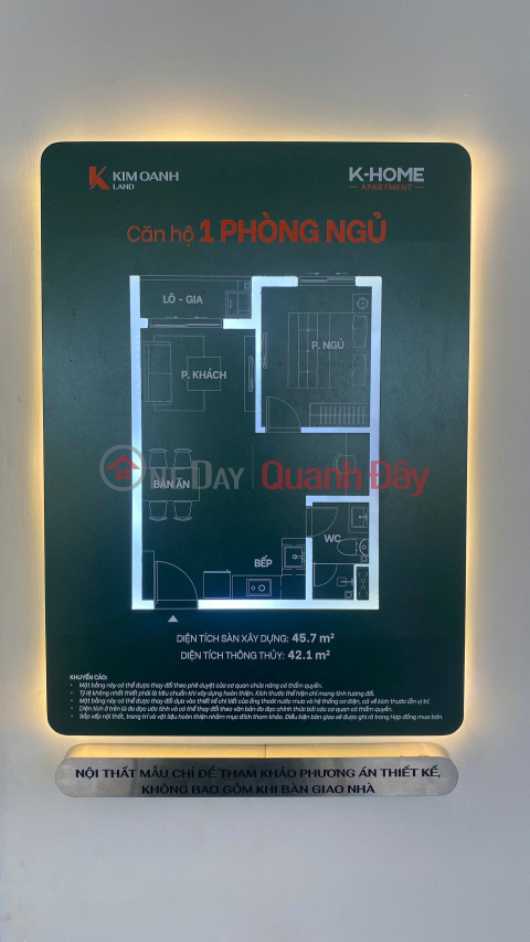 1 Bedroom Apartment - Price From Only 1.078 Billion _0