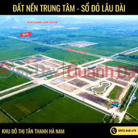 Open for sale of Tan Thanh Elite City Ha Nam urban area project with long-term red book near the District administrative area _0