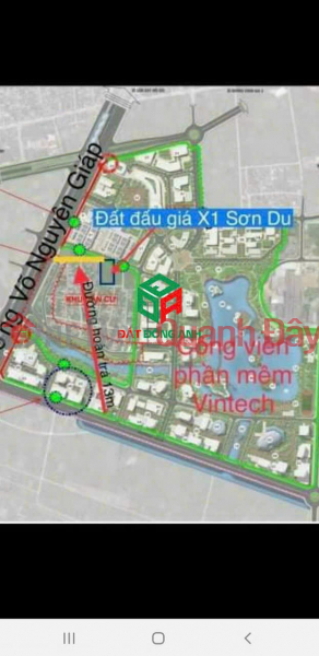 đ 2.98 Billion | Selling 61m of land at auction X1 Son Du, Nguyen Khe - Vintech software CV