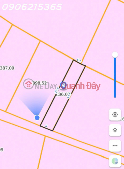 Tôi cần bán lô đất 136m2, Văn Sơn, Hoàng Văn Thụ, ngõ thông, ô tô _0