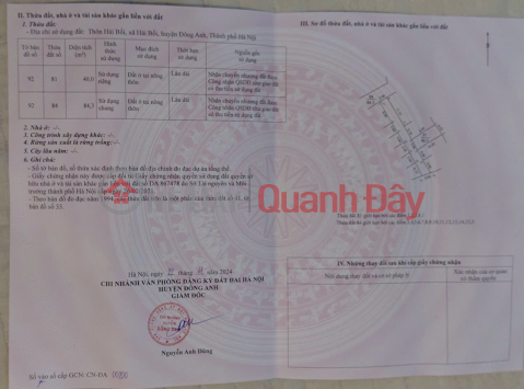 BÁN LÔ ĐẤT ĐẸP - GIÁ TỐT - VỊ TRÍ ĐẸP TẠI XÃ HẢI BỐI, ĐÔNG ANH, HÀ NỘI _0