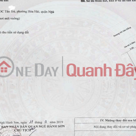 LAND FOR SALE IN TAN TRA BEACH, VO VAN DONG STREET - INVESTMENT PRICE _0