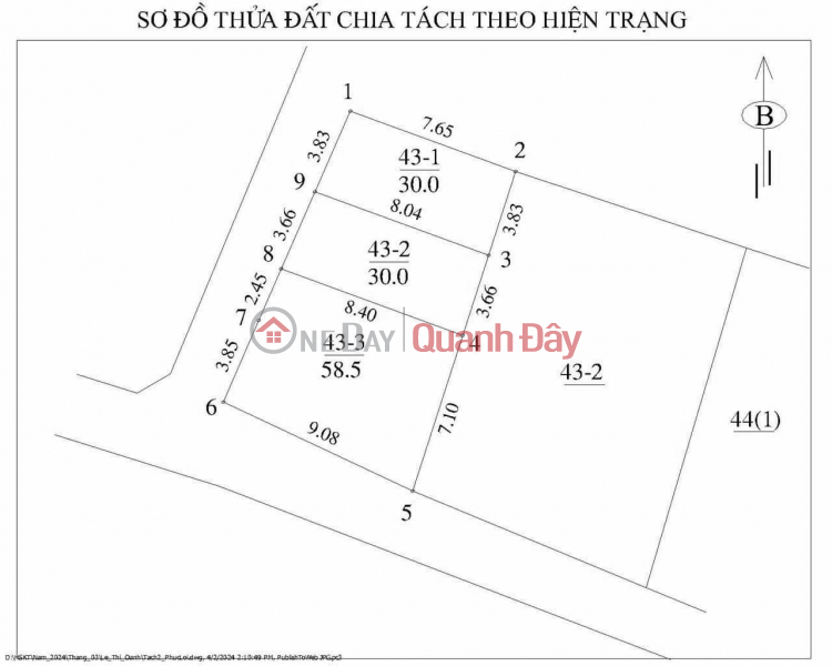 - OWNER FOR SALE OF 2 LOT OF LAND OF PHUC LOI LONG BIEN FOR COMFORTABLE CAR ACCESS - Area: 30m2. A little 3 billion MT=3.83m. Sales Listings