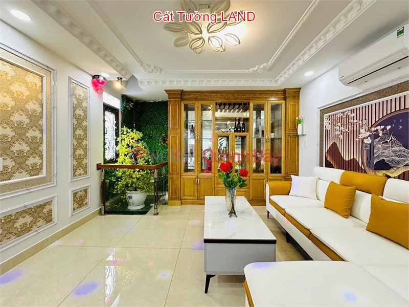 EXTREMELY URGENT! 5-storey house, area 4x14m (using 4x14m side plot). Pham Van Chieu, Ward 9 | Vietnam Sales, đ 6.99 Billion