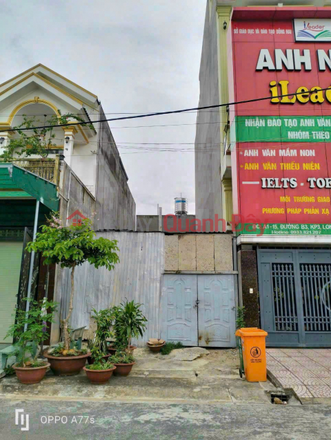 Land for sale in Phu Thinh residential area, B3 street, ready for business, only 3,650 _0