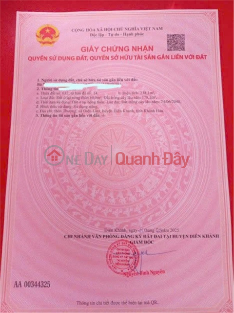 Own a Beautiful Newly Built House with Modern Architecture in Dien Lam, Dien Khanh, Khanh Hoa _0