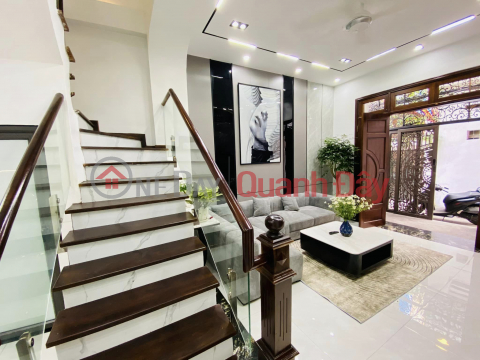 House for sale in Kim Giang, Hoang Mai - 55m2 - 5 floors - car lane, large, price 4.8 billion, new house, ready to live _0