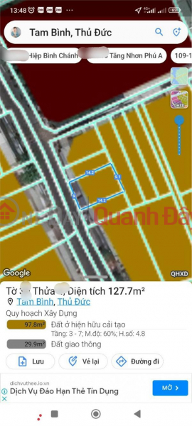 Mua bán nhà C4 mặt phố đường Phú Châu Tam Bình, Ngang 9m x 11m TL mạnh | Việt Nam Bán, đ 8,9 tỷ