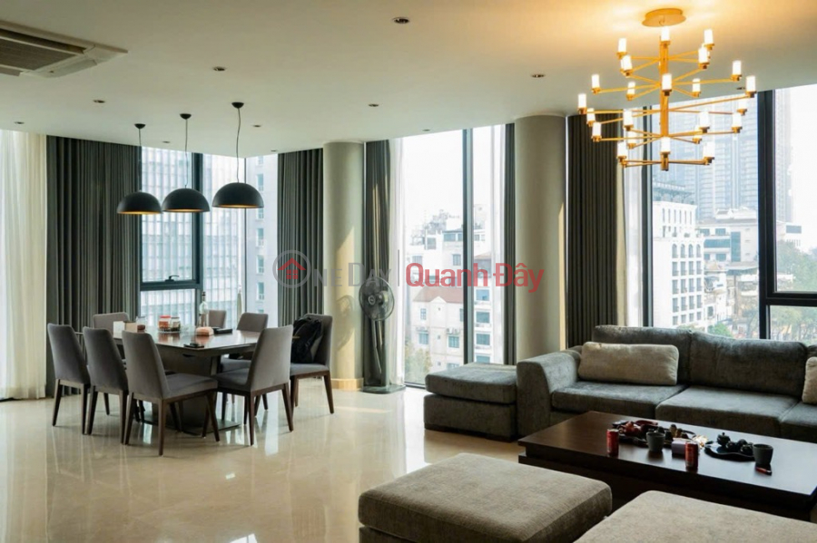 (100% real news) Corner house for sale, 110m2 x 9 floors on Lieu Giai street - For living or renting, 3.5 billion\\/year, Vietnam Sales | đ 125 Billion