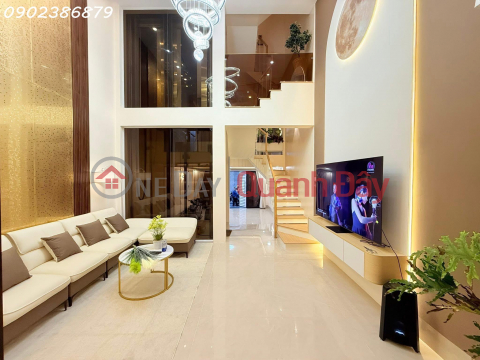 **Bán nhà mặt tiền Lạc Long Quân, P10, Tân Bình, (4*19) có thang máy, 15 tỷ _0
