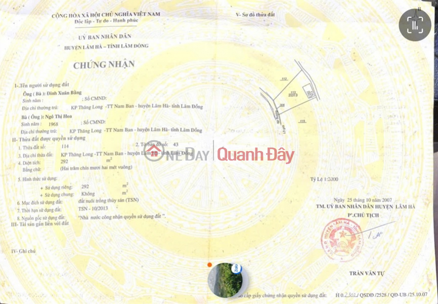 Property Search Vietnam | OneDay | Nhà ở | Niêm yết bán ĐẤT ĐẸP – GIÁ ĐẦU TƯ – CẦN BÁN GẤP 3 LÔ ĐẤT ĐẸP – Gia Lâm & Nam Ban –Lâm Hà – Tỉnh Lâm Đồng