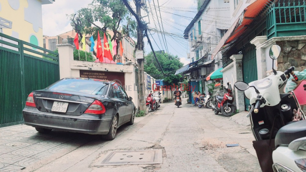 House for sale in No Trang Long car alley, Binh Thanh district, 62m2, 4 floors, Corner lot Cheap price Sales Listings