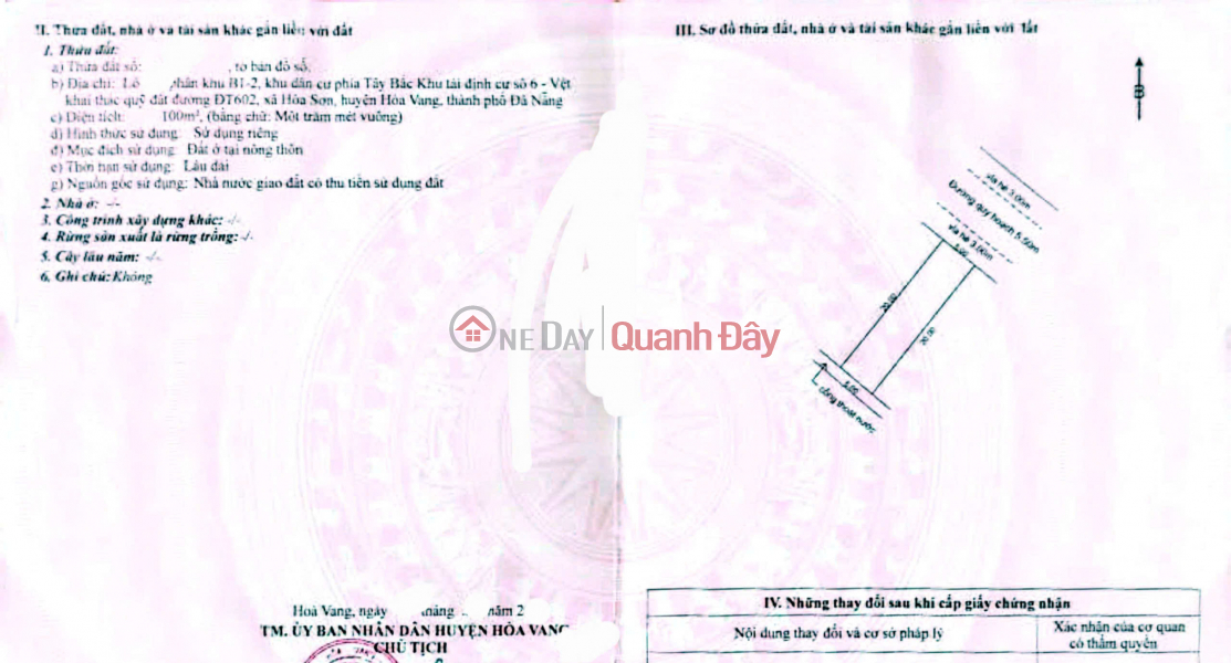 Bán lô đất đường Bàu Nghè 2 - Gần trường THPT Phạm Phú Thứ Niêm yết bán