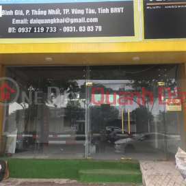 Ground for rent on Binh Gia street, TPVT, suitable for production and business _0