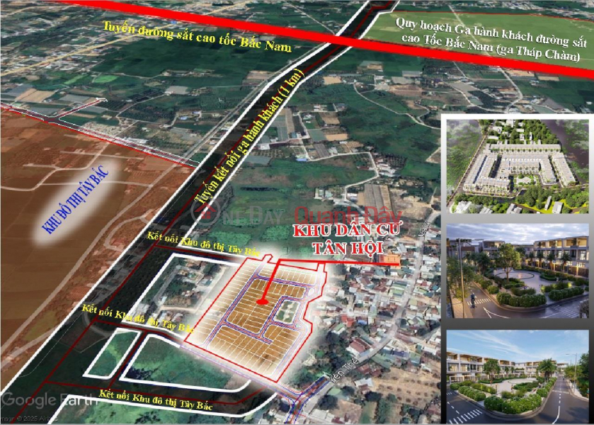 đ 1.8 Billion | Tan Hoi Residential Area: Strong Attraction From Expressway Station – Re-Evaluating Future Land Value In Phan Rang.