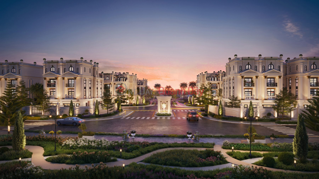 Dinh thự Long Biên Golf Villas - Diện tích từ 218m - 545m2, 2 mặt tiền 15m, chân cầu Trần Hưng Đạo Niêm yết bán