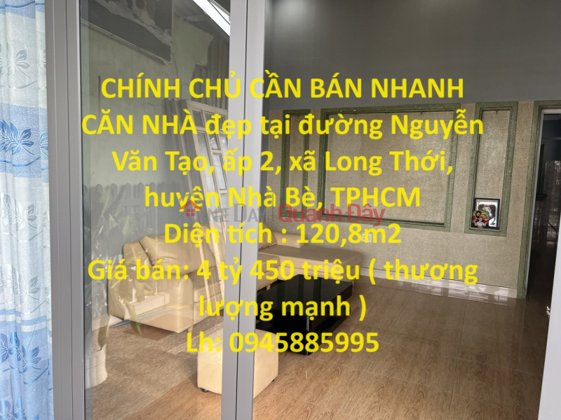 OWNER NEEDS TO SELL BEAUTIFUL HOUSE QUICKLY in Nha Be district, HCMC Sales Listings