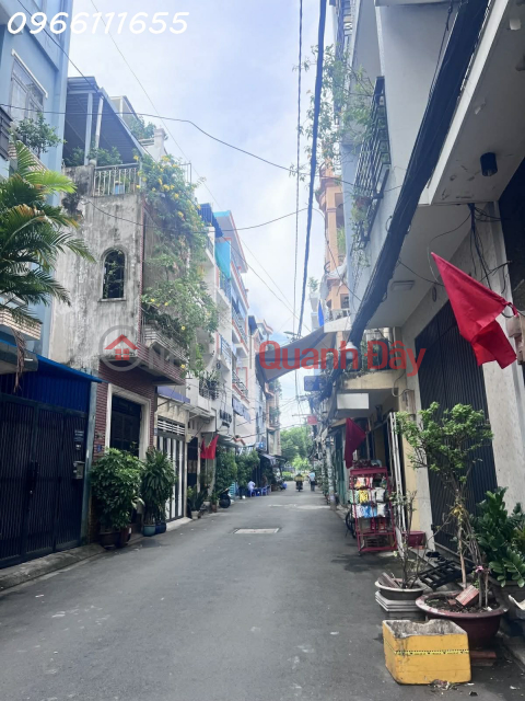 BÁN NHÀ TRƯỜNG SA P13 . QUẬN PHÚ NHUẬN - HẺM Ô TÔ TRÁNH - 5 TẦNG -4.5x13- 6PN. _0