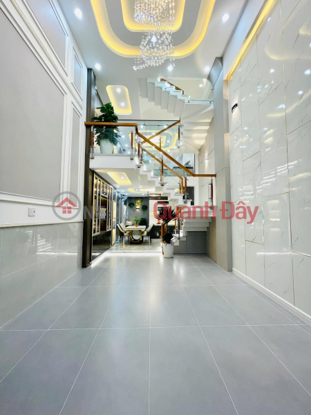 Property Search Vietnam | OneDay | Residential, Sales Listings, New 5-storey house, right at EMART Phan Huy Ich, Ward 12, Go Vap. Price 7.89 billion negotiable