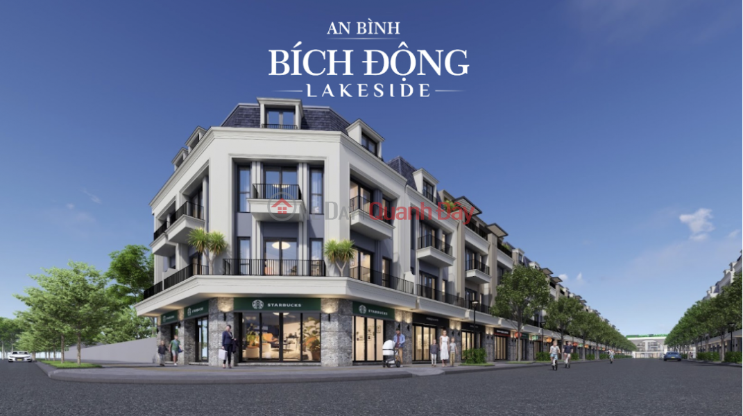 Corner plot for sale adjacent to Bich Dong Lakeside, 164.9m² – price from 68 million VND/m² – near kindergarten – 19m road. Sales Listings