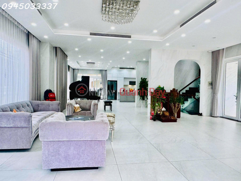 Cityland Detached Villa in District 7, River View, Area 370m² (25x15m),Basement + 4 Floors, Price 88 Billion VND Sales Listings