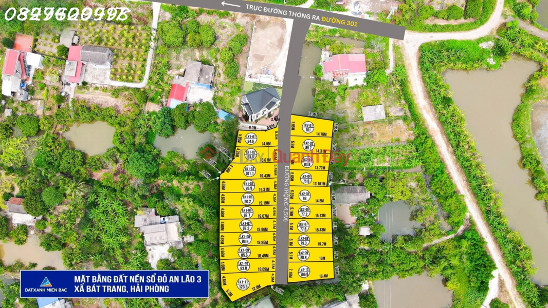 A plot of land appeared in Bat Trang - An Lao Sales Listings