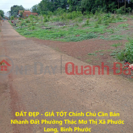 BEAUTIFUL LAND - GOOD PRICE Owner Needs to Sell Land Quickly in Thac Mo Ward, Phuoc Long Town, Binh Phuoc _0